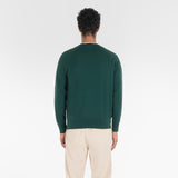 PURE CASHMERE FRENCH TERRY 12G / FOREST GREEN