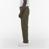 Side of BIO GABARDINE ORIGIN CHINO / VERDE MILITARE
