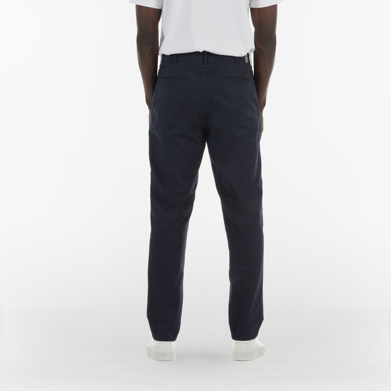 Retro di BIO GABARDINE ORIGIN CHINO / BLUE NAVY