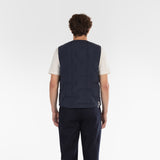 Retro del Gilet ECO POP / BLU NAVY