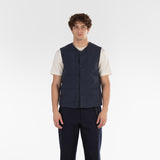 Parte anteriore del Gilet ECO POP / BLU NAVY