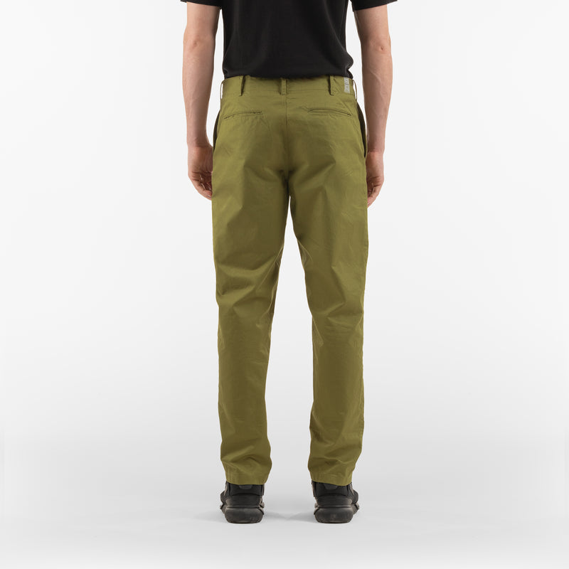 retro di BIO GABARDINE CHINO / VERDE RANA