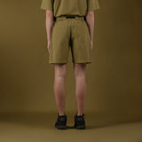 Retro dei pantaloncini DYEPOP / VERDE RANA