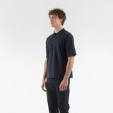 Posizione 3/4 di SUPERIOR PIMA POLO 18G / BLUE NAVY