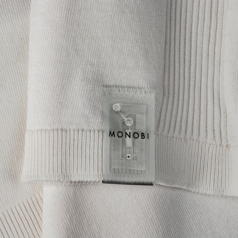 Dettaglio etichetta NFC di SUPERIOR PIMA TSHIRT 18G / BIANCO