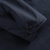 dettaglio manica di COMPACT SHIRT / BLU NAVY