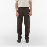 Parte anteriore di EASY LINEN PANTS / CIOCCOLATO