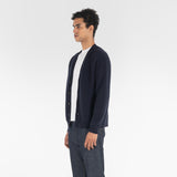 PURE CASHMERE TIMELESS CARDIGAN 5G / BELUGA