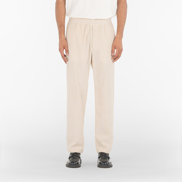 AGELESS CORDUROY PANTS / NATURALE