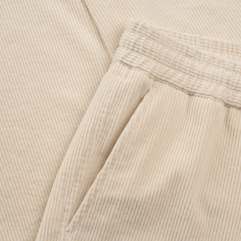 AGELESS CORDUROY PANTS / NATURALE