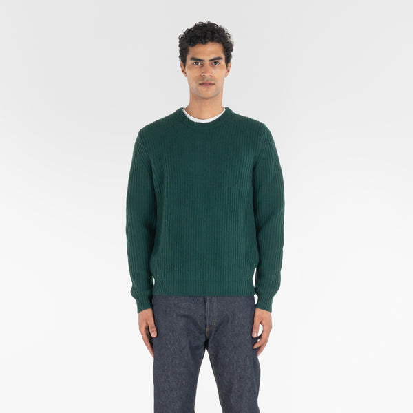 PURO CASHMERE FISHERMAN RIB 5G / FORESTA