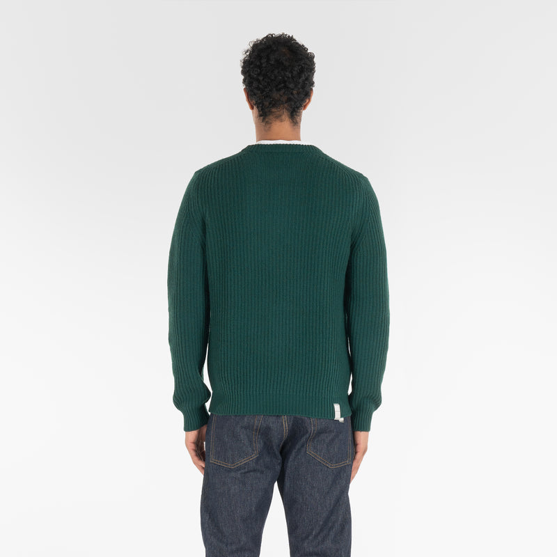 PURO CASHMERE FISHERMAN RIB 5G / FORESTA