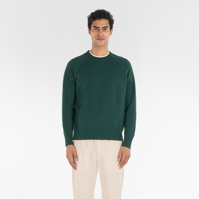 PURO CASHMERE FRENCH TERRY 12G / FORESTA