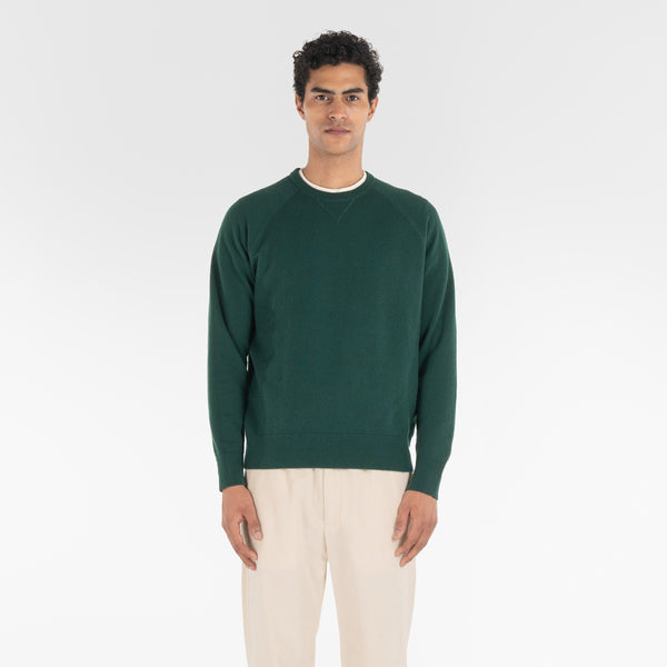 PURO CASHMERE FRENCH TERRY 12G / FORESTA