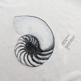 MARIS INTARSIA WHOLEGARMENT TSHIRT / NAUTILUS
