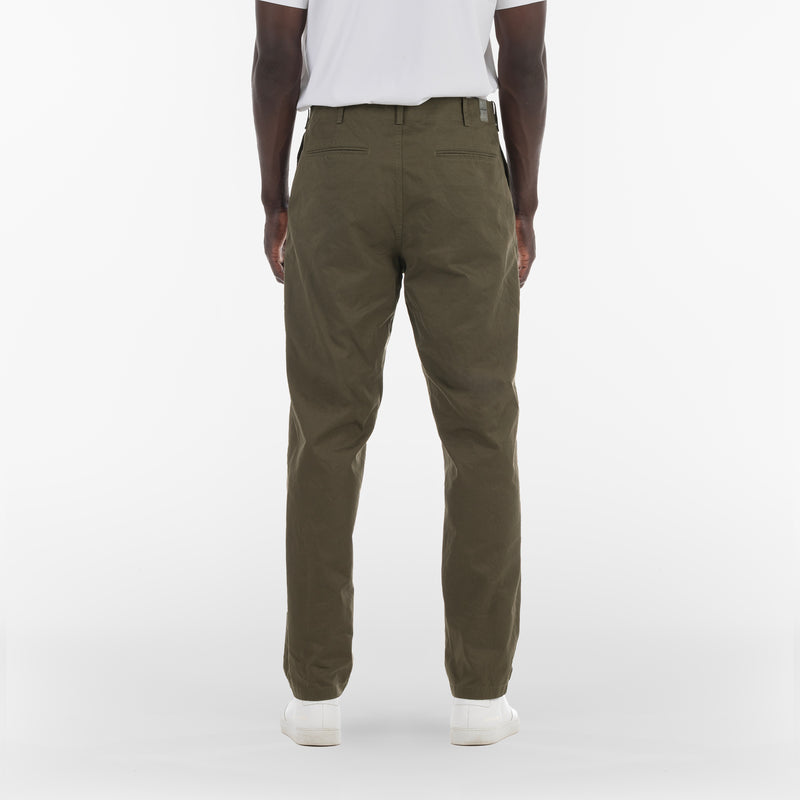 Retro di BIO GABARDINE ORIGIN CHINO / VERDE MILITARE