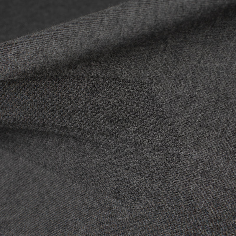 Fabric detail of COTTON CASHMERE WHOLEGARMENT 18G / GRIGIO MELANGE