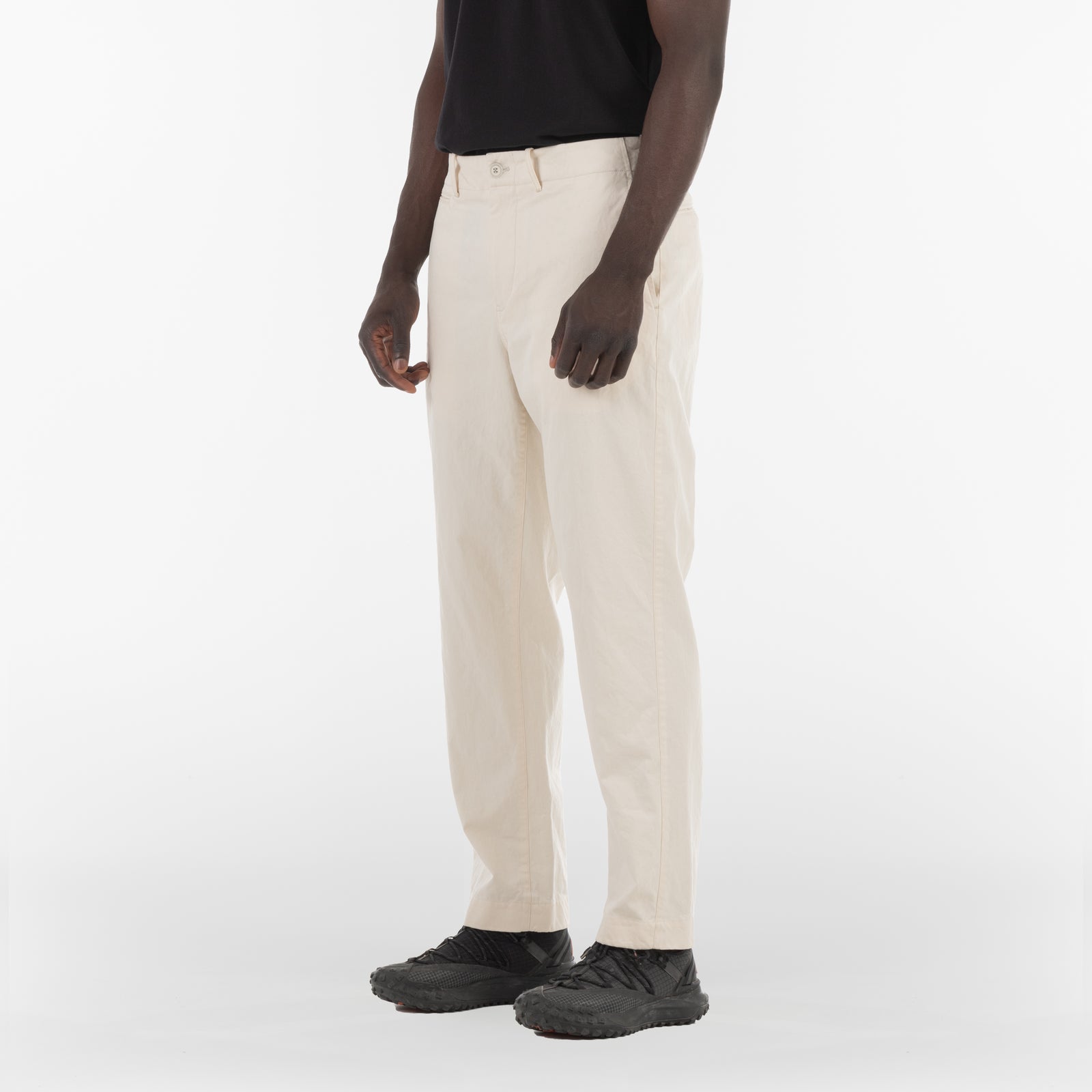 BIO GABARDINE CHINO / NATURAL WHITE – Monobi