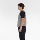 Side of ECO POP VEST / GRIGIO CHIARO