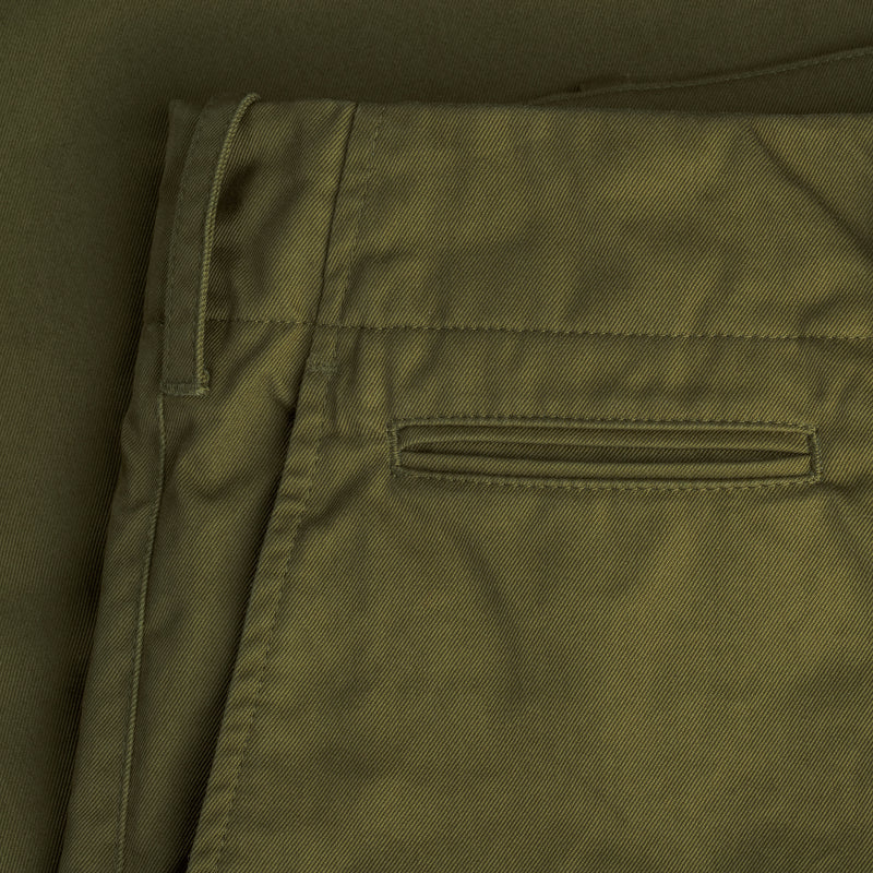 BIO GABARDINE CHINO / VERDE RANA