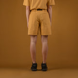 Back of DYEPOP SHORTS / CARAMELLO