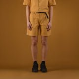 Front of DYEPOP SHORTS / CARAMELLO