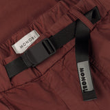 Buckle of the integrated belt detail of DYEPOP SHORTS / RUGGINE