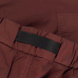 Integrated belt detail of DYEPOP SHORTS / RUGGINE