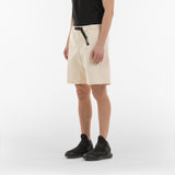 3/4 position of BIO GABARDINE SHORTS / NATURALE