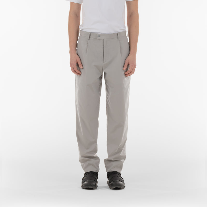 Front of BIO COTTON TROUSERS / GHIACCIO