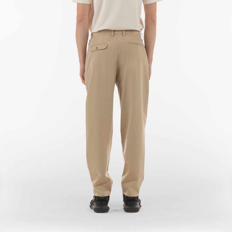 BIO COTTON TROUSERS / BEIGE