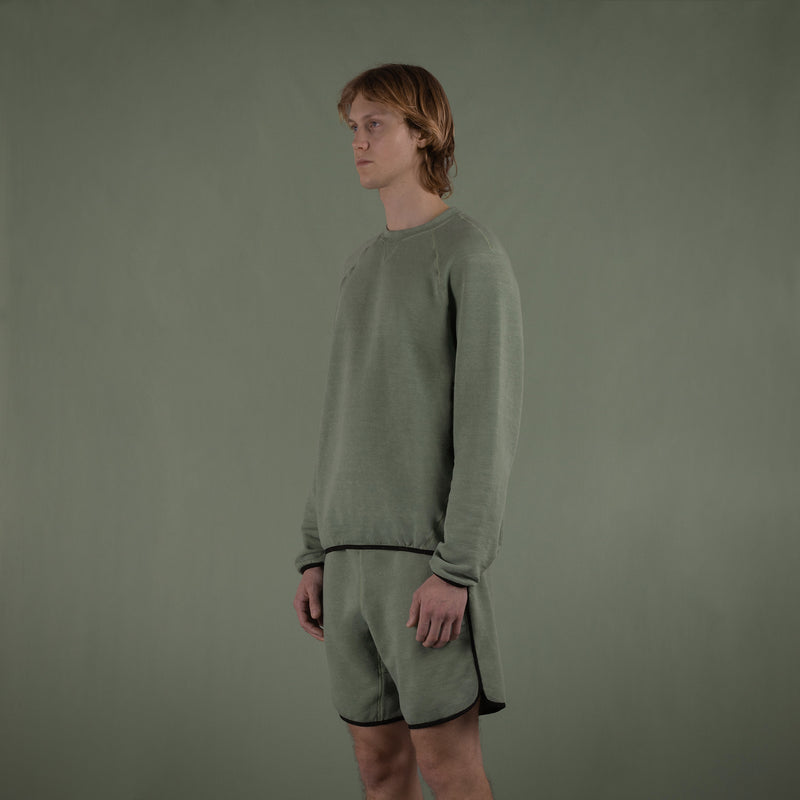 FRESH DYE SWEATSHIRT / VERDE