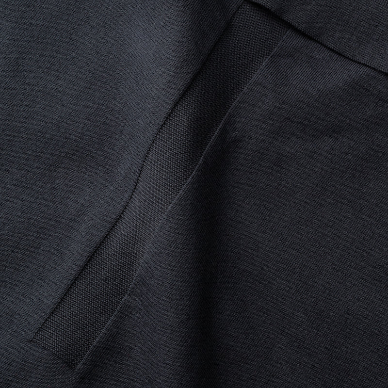 Fabric detail of SUPERIOR PIMA POLO 18G / BLUE NAVY