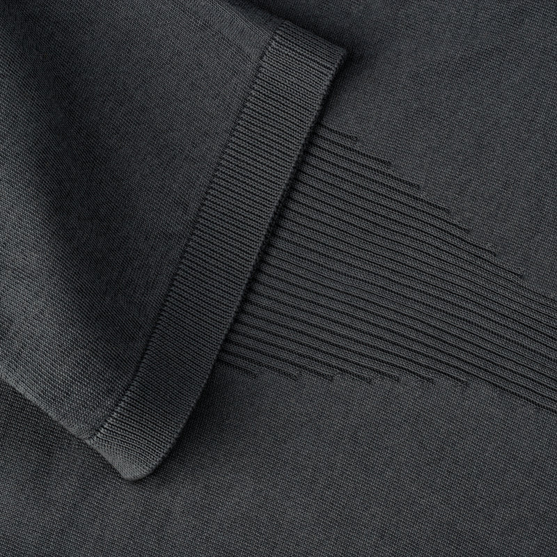 sleeve detail of SUPERIOR PIMA TSHIRT 18G / POLVERE