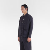 3/4 position of ORIGAMI OUTERSHIRT / INCHIOSTRO jacket