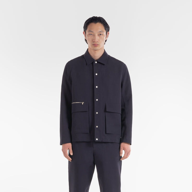 front of ORIGAMI OUTERSHIRT / INCHIOSTRO jacket