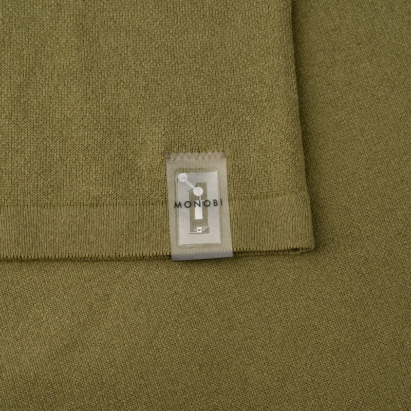 NFC tag detail of ORIGAMI TEE / VERDE SALVIA