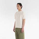 3/4 position of ORIGAMI TEE / NATURALE t-shirt