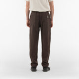 Back of EASY LINEN PANTS / CIOCCOLATO