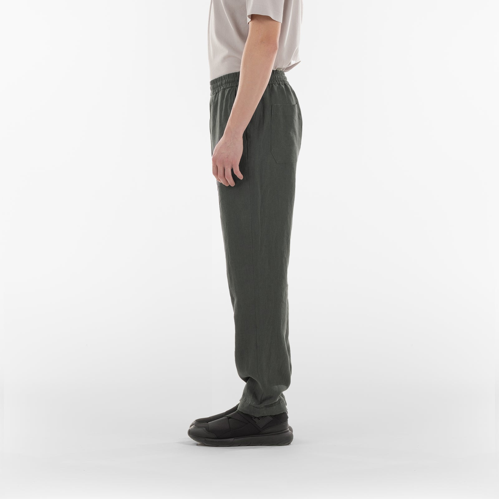 EASY LINEN PANTS / DARK GREY – Monobi