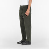 AGELESS CORDUROY PANTS / VERDE MILITARE