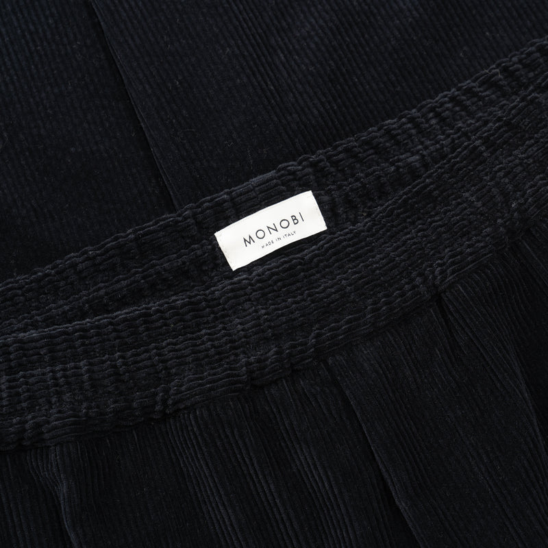 AGELESS CORDUROY PANTS / BLUE NAVY