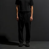 HYBRID KNIT PANTS / BLACK