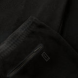 HYBRID KNIT PANTS / BLACK
