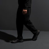 HYBRID KNIT PANTS / BLACK