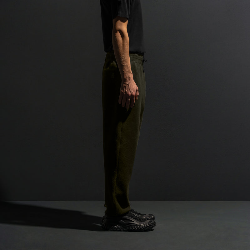 HYBRID KNIT PANTS / MILITARY GREEN