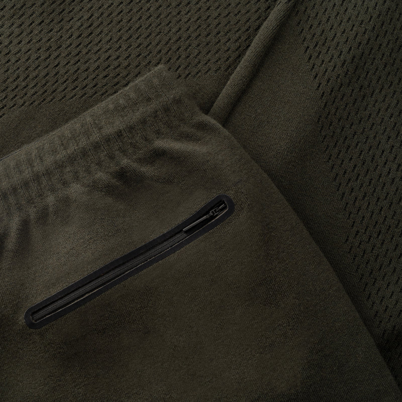 HYBRID KNIT PANTS / MILITARY GREEN