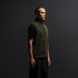 HYBRID KNIT VEST / MILITARY GREEN