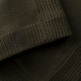 HYBRID KNIT VEST / MILITARY GREEN