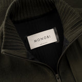 HYBRID KNIT VEST / MILITARY GREEN